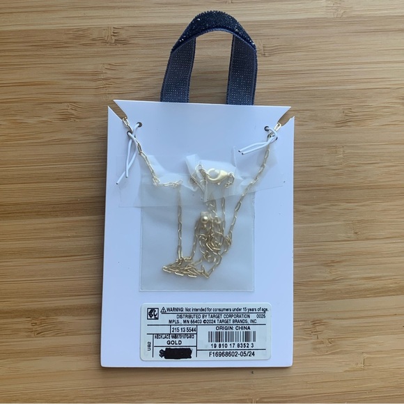 Beloved + Inspired 14K Gold Dipped Mother of Pearl Zodiac Pendant Necklace - NWT - Picture 6 of 8